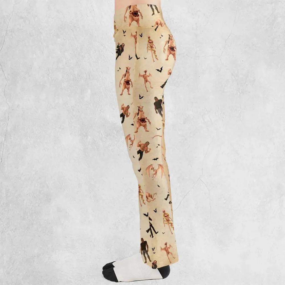 Midnight Madness From Dusk Till Dawn Flare Leggings - 3