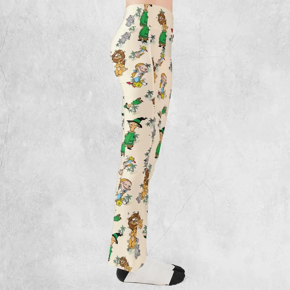 Cartoon Mashup Ed, Edd n Eddy Flare Leggings - 2