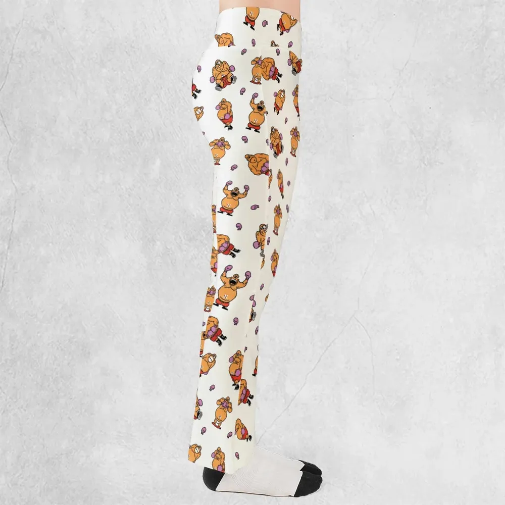 King Hippo Punch Out Flare Leggings - 2