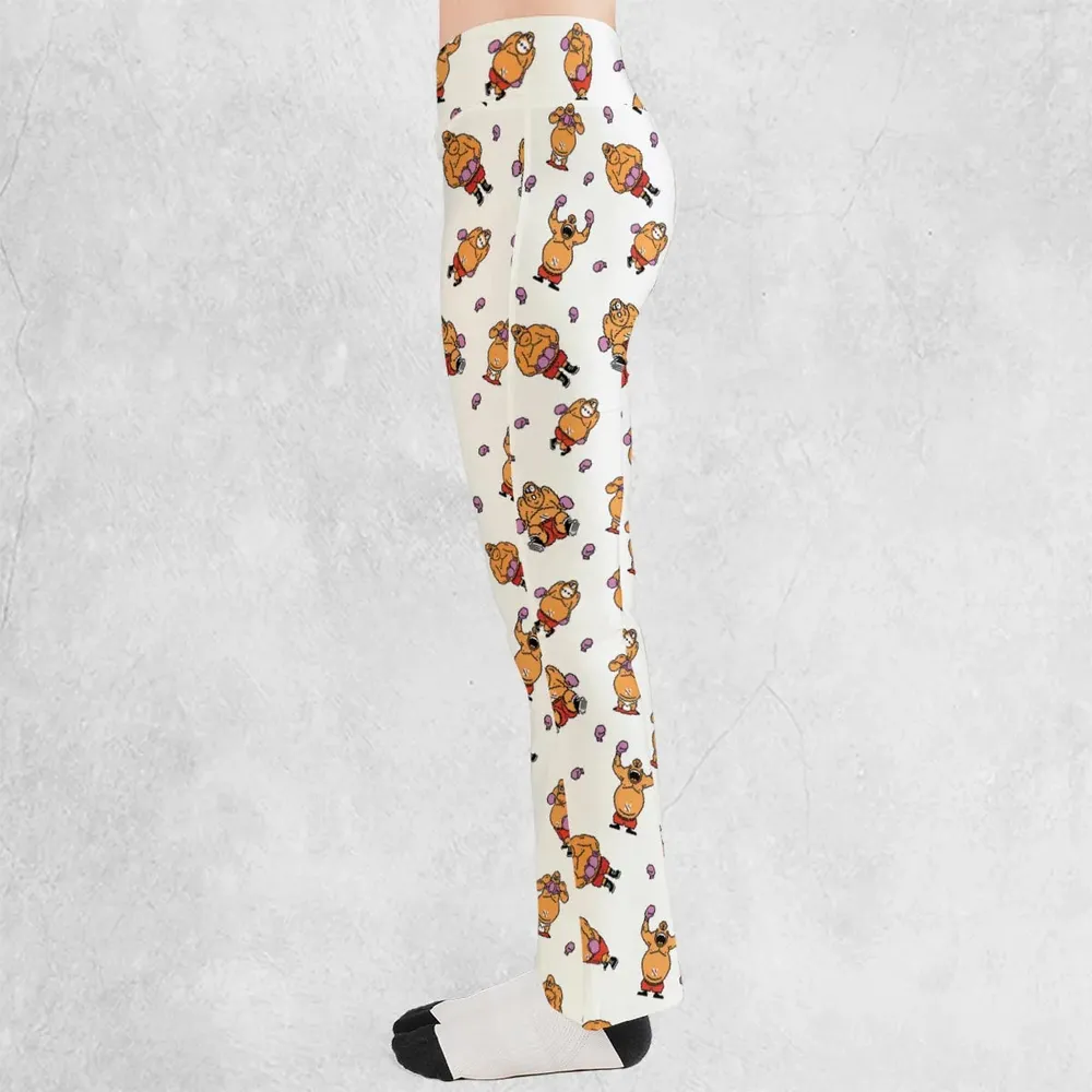 King Hippo Punch Out Flare Leggings - 3
