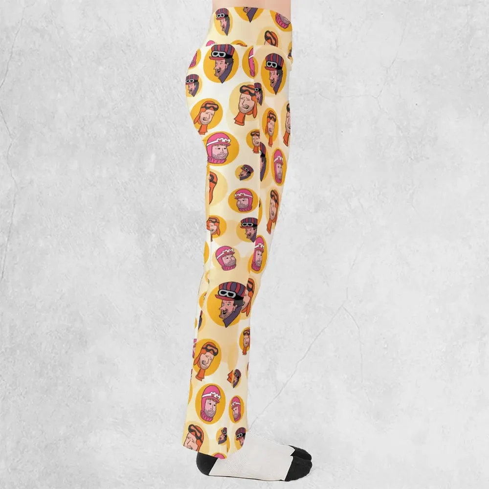 No More Jockeys Wacky Jockeys Flare Leggings - 2