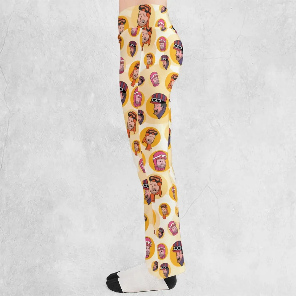 No More Jockeys Wacky Jockeys Flare Leggings - 3