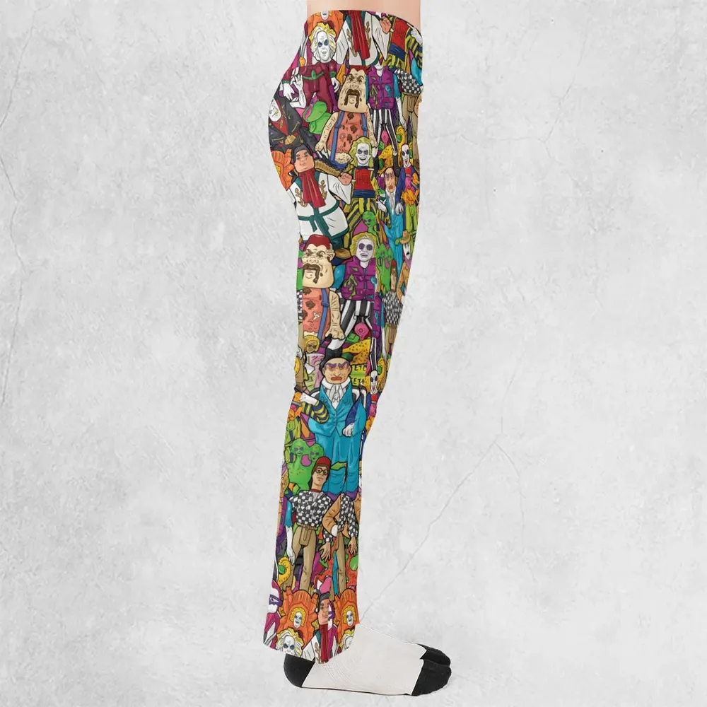 Beetlejuice Toybox Flare Leggings - 2
