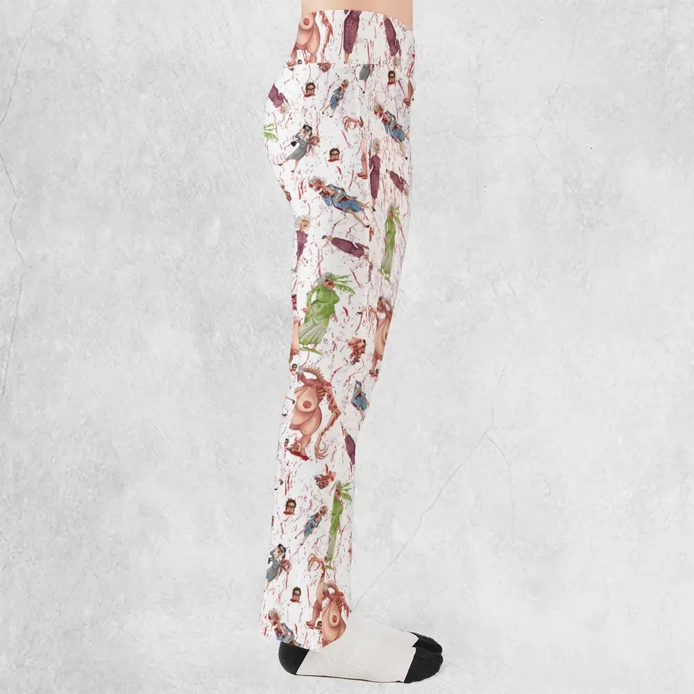 Braindead Dead Alive In North America Flare Leggings - 2
