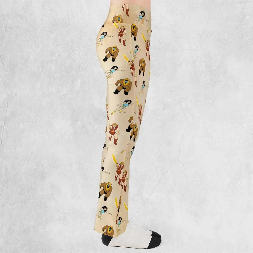 Thundarr the Barbarian Flare Leggings - 2