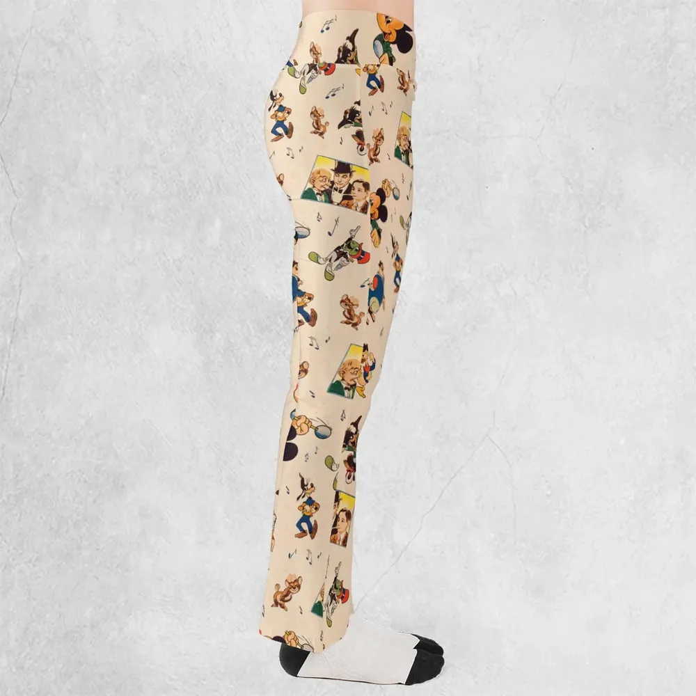 Fun And Fancy Free Characters Flare Leggings - 2