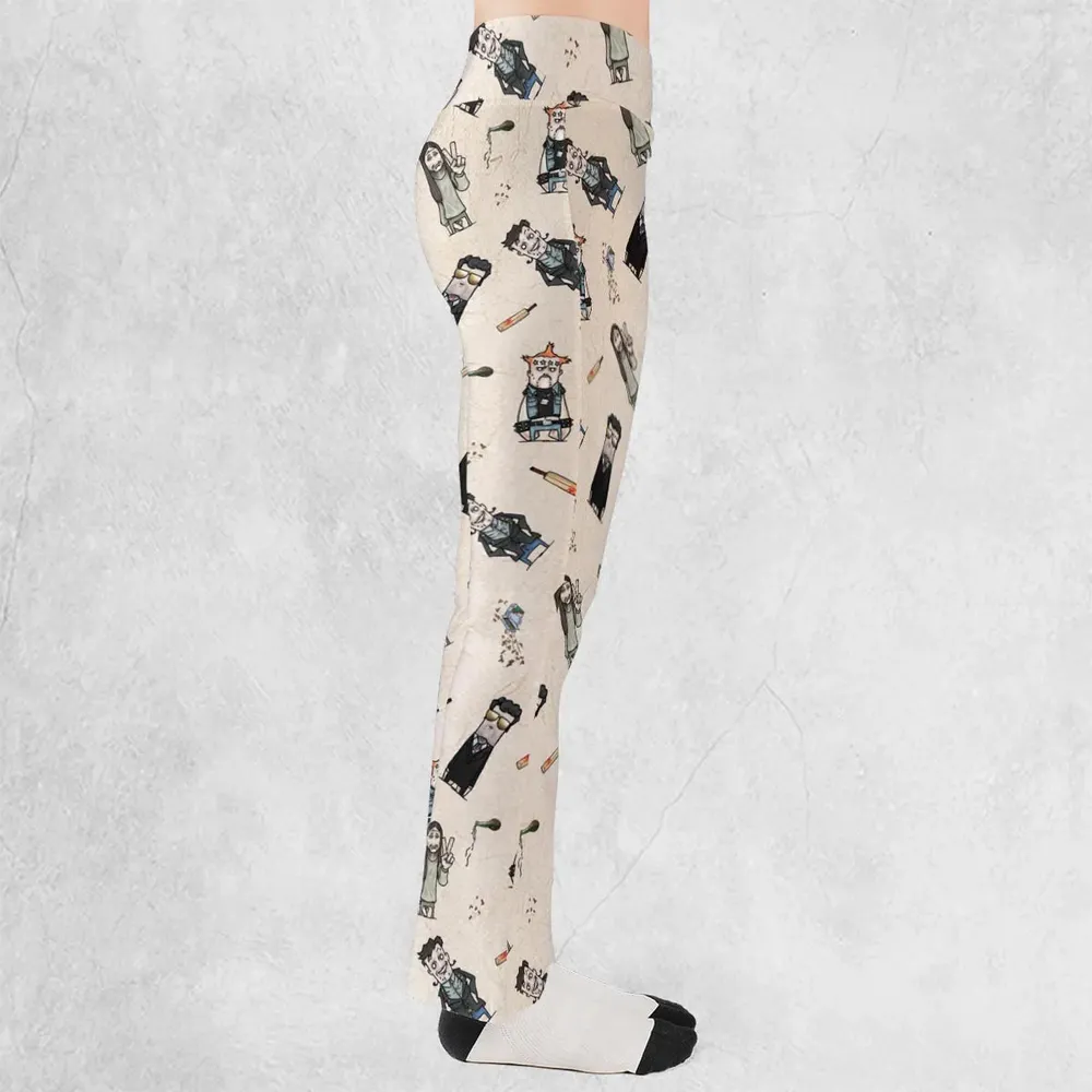 80s Madness The Young Ones Flare Leggings - 2
