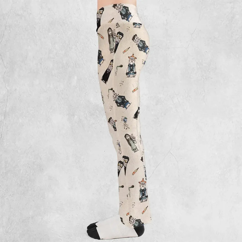 80s Madness The Young Ones Flare Leggings - 3