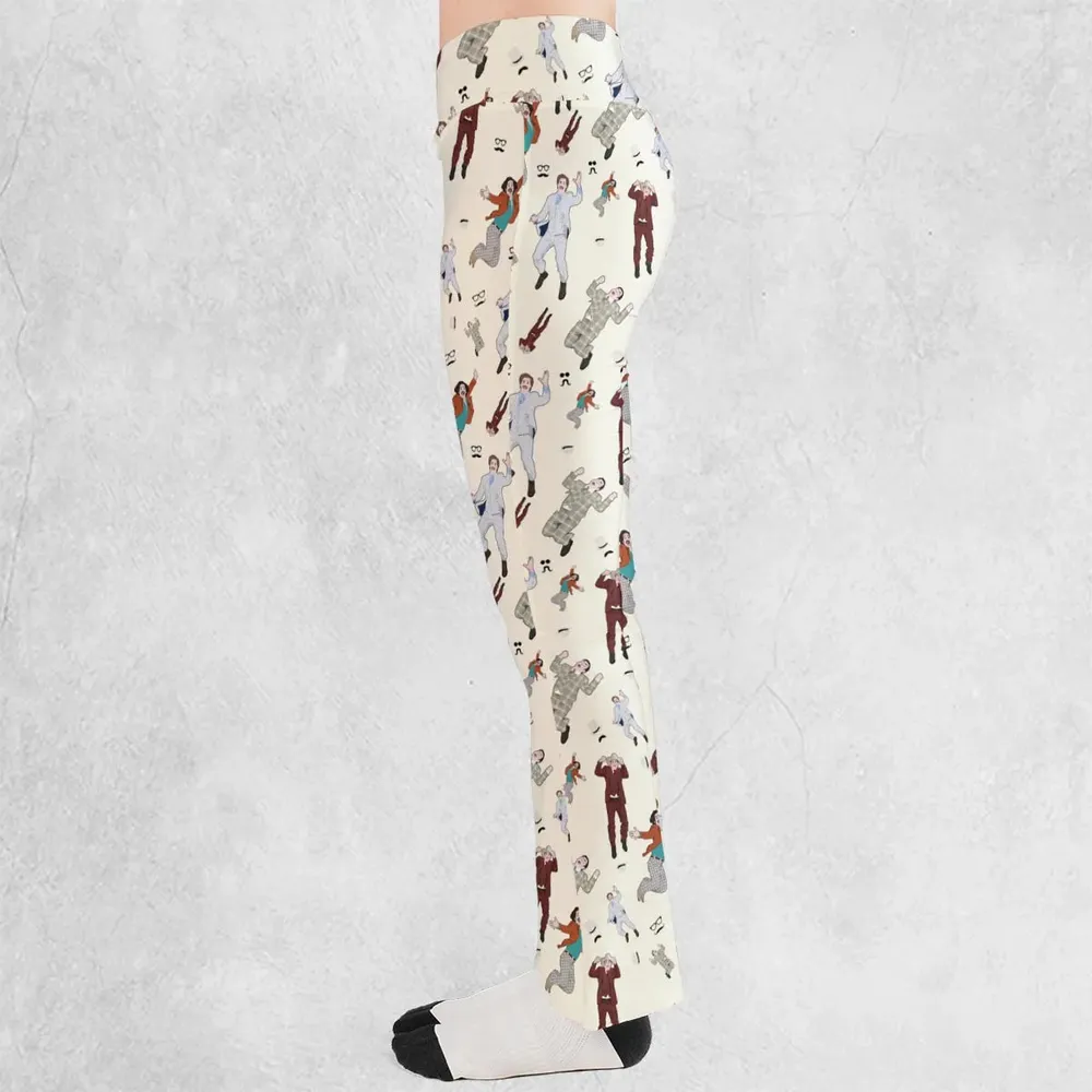 News Team Assemble Anchorman Flare Leggings - 3