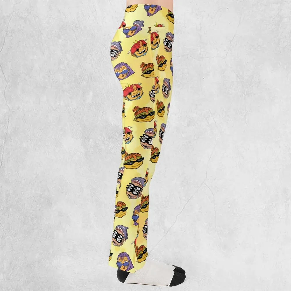 Stay Rad Rocket Power Flare Leggings - 2