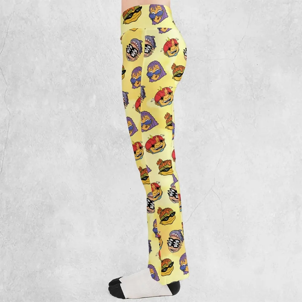 Stay Rad Rocket Power Flare Leggings - 3