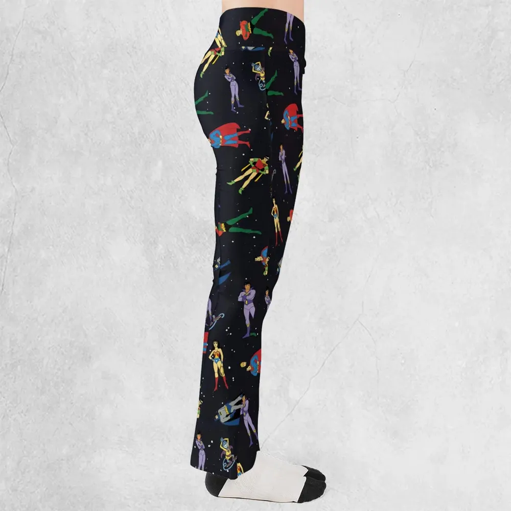 The Super Powers Team Super Friends Flare Leggings - 2