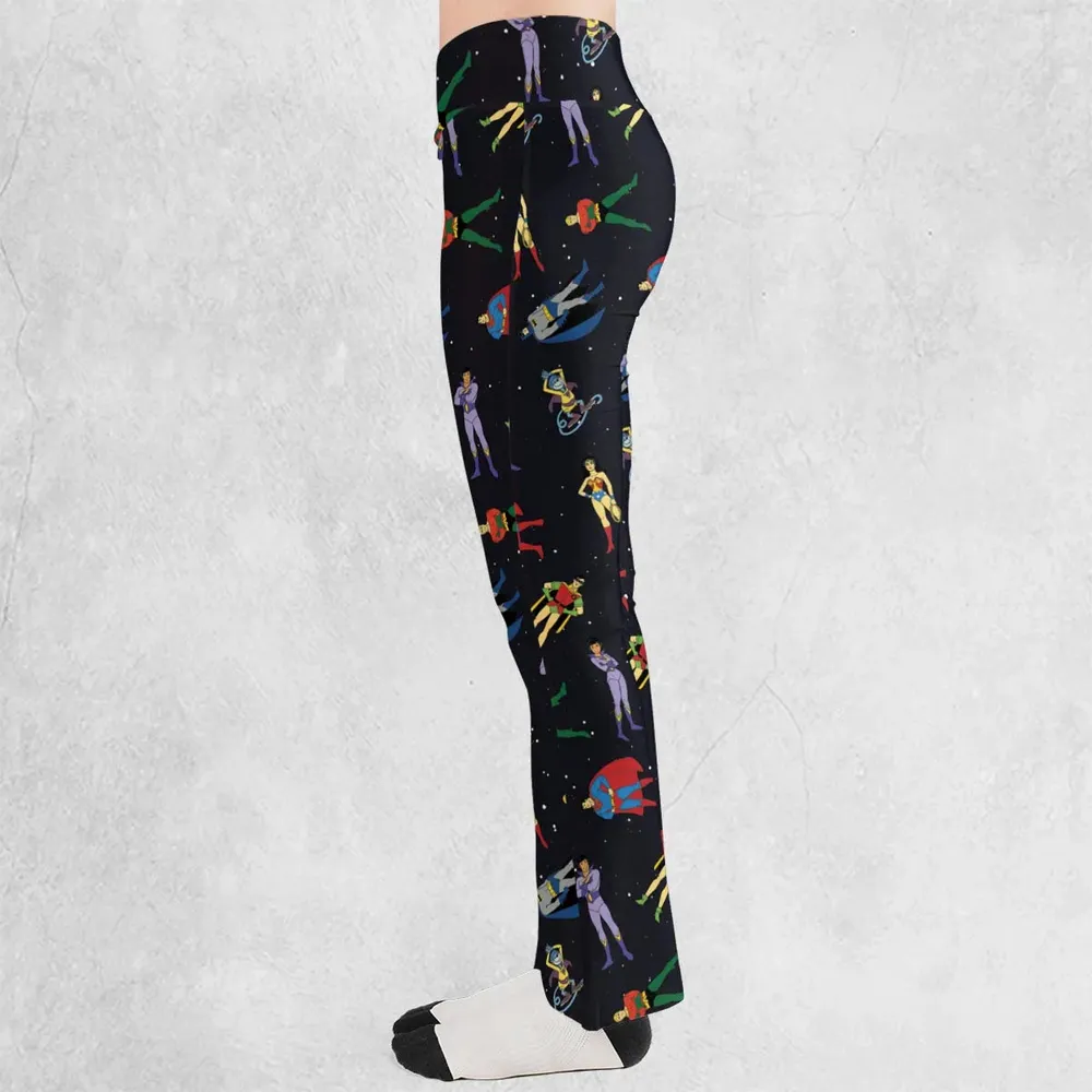 The Super Powers Team Super Friends Flare Leggings - 3