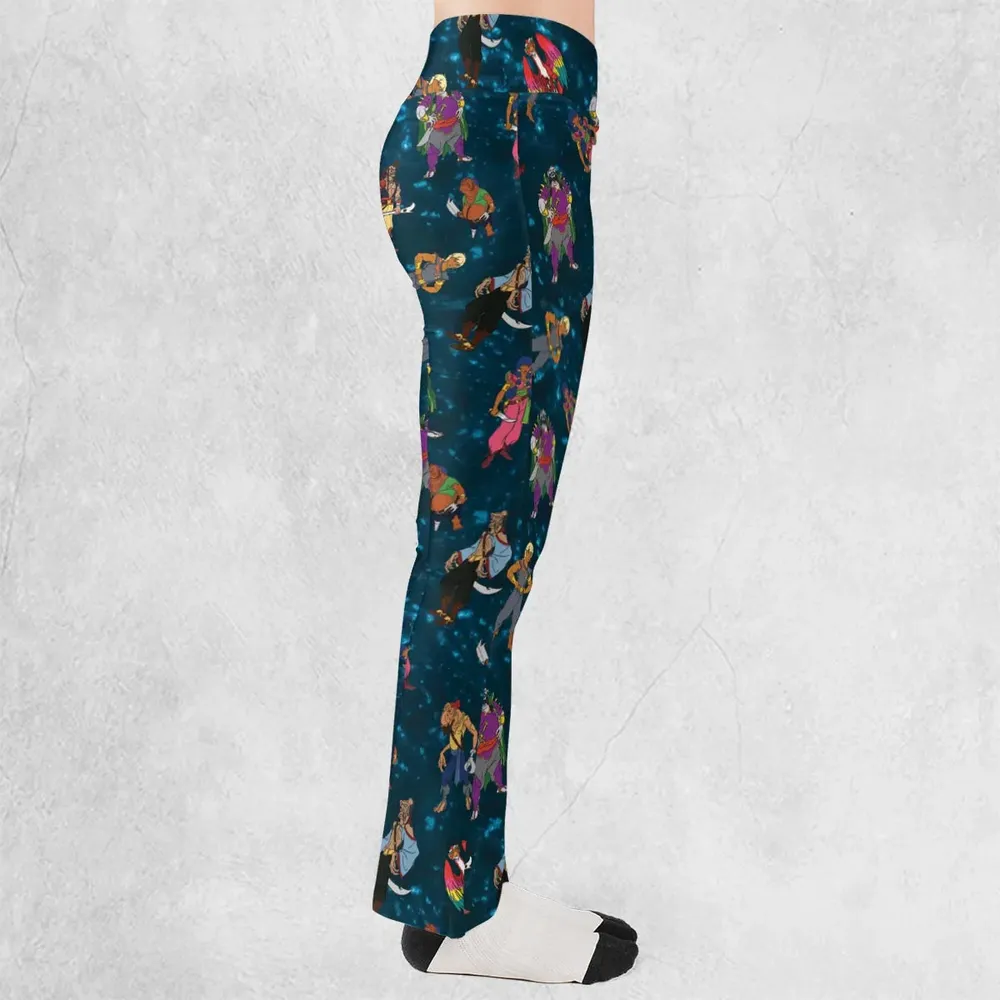 The Pirates of Dark Water characters Flare Leggings - 2