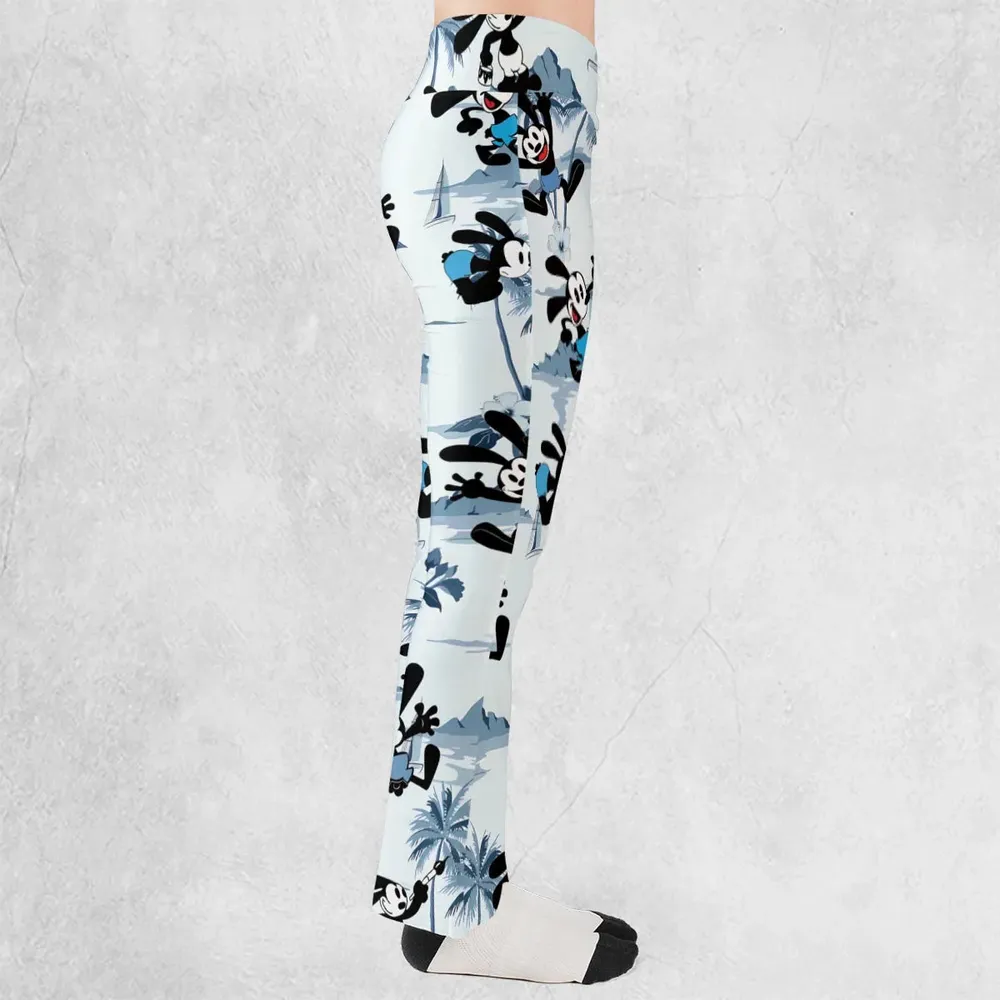 Oswald the Lucky Rabbit Flare Leggings - 2