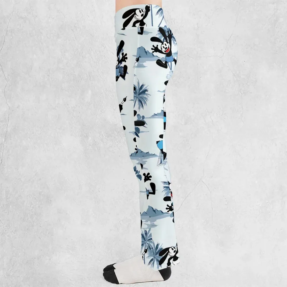 Oswald the Lucky Rabbit Flare Leggings - 3