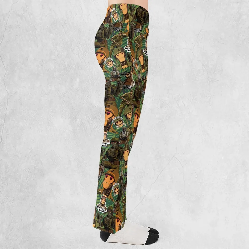 GI Robot Creature Commandos Flare Leggings - 2
