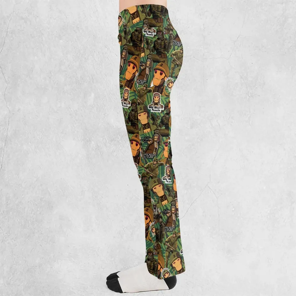 GI Robot Creature Commandos Flare Leggings - 3