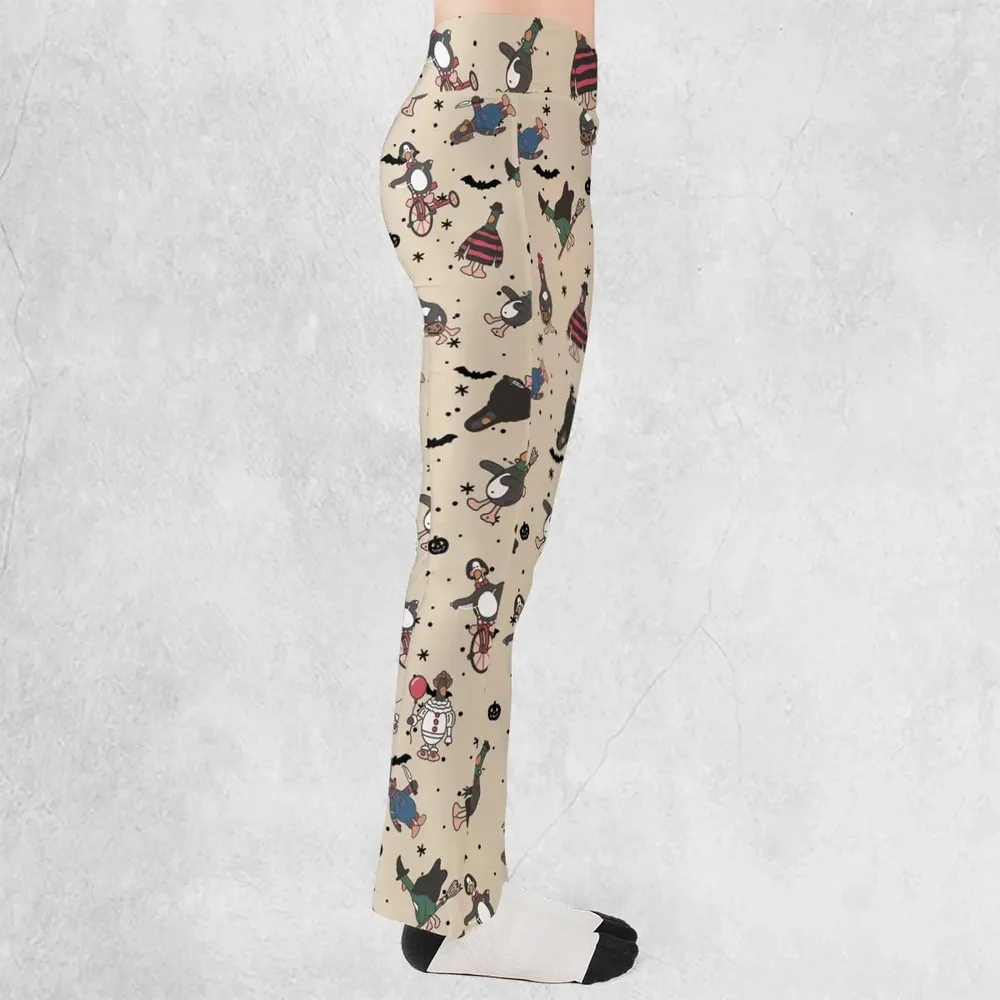 Quack Killer Horror Flare Leggings - 2
