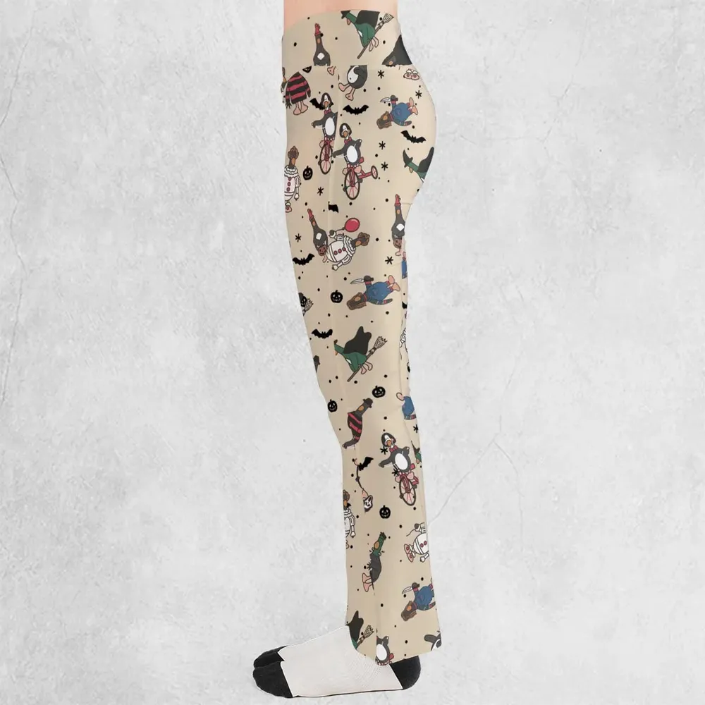 Quack Killer Horror Flare Leggings - 3