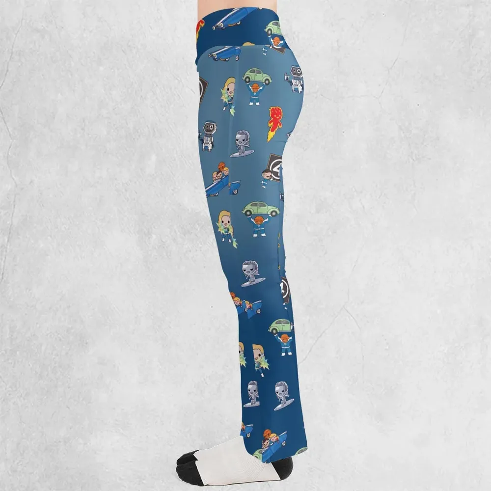 Power Up Fantastic Four Flare Leggings - 3