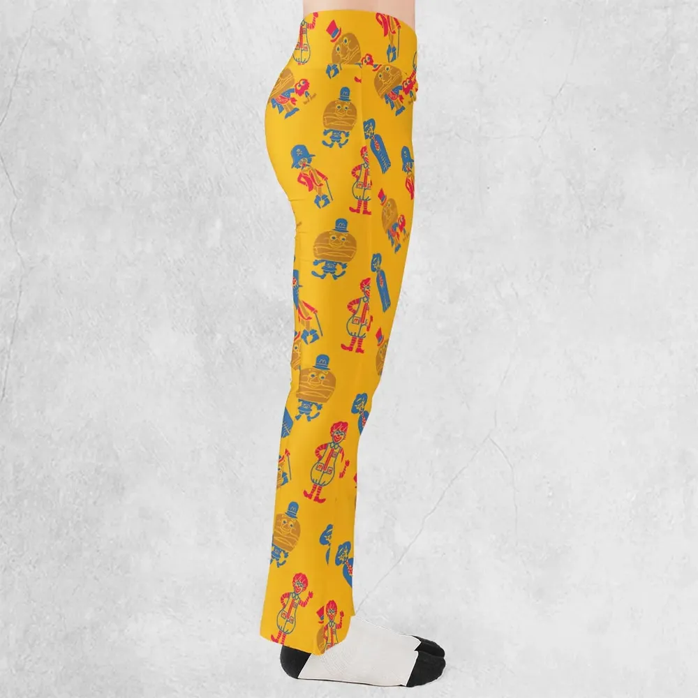 Mcdonaldland Lineup Flare Leggings - 2
