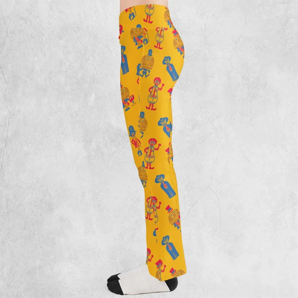 Mcdonaldland Lineup Flare Leggings - 3