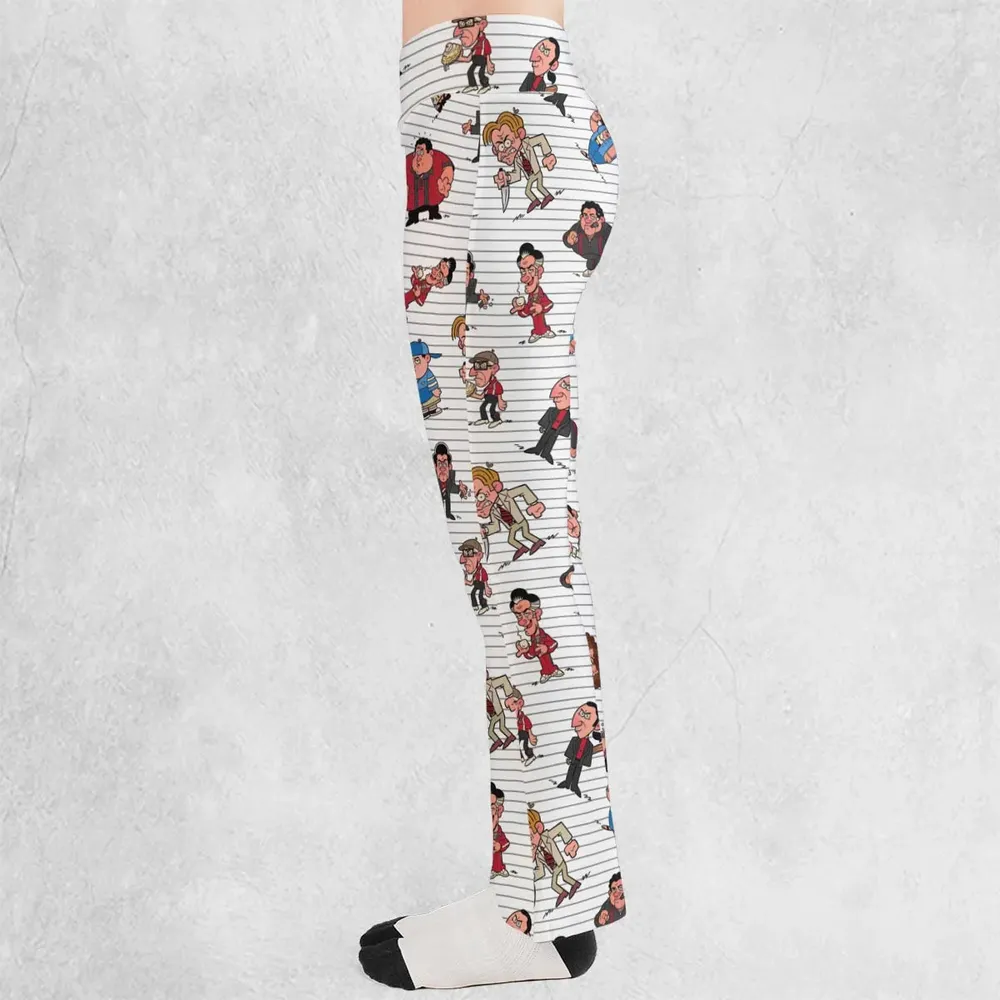 Family Business The Sopranos Flare Leggings - 3