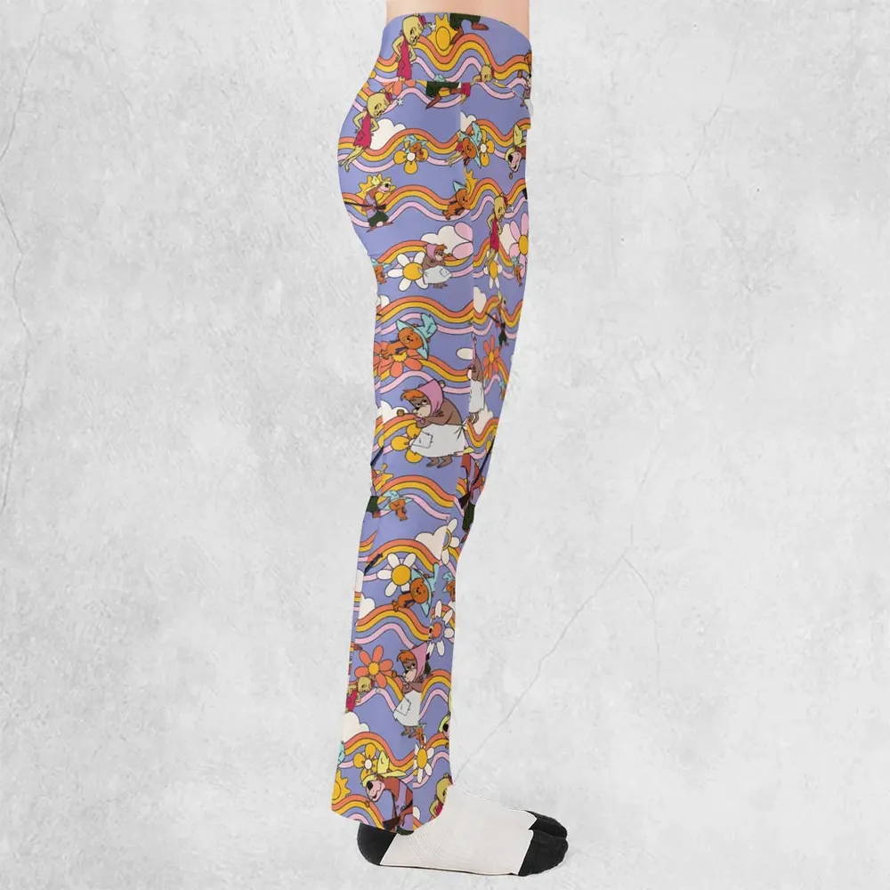 The Hillbilly Bears Flare Leggings - 2
