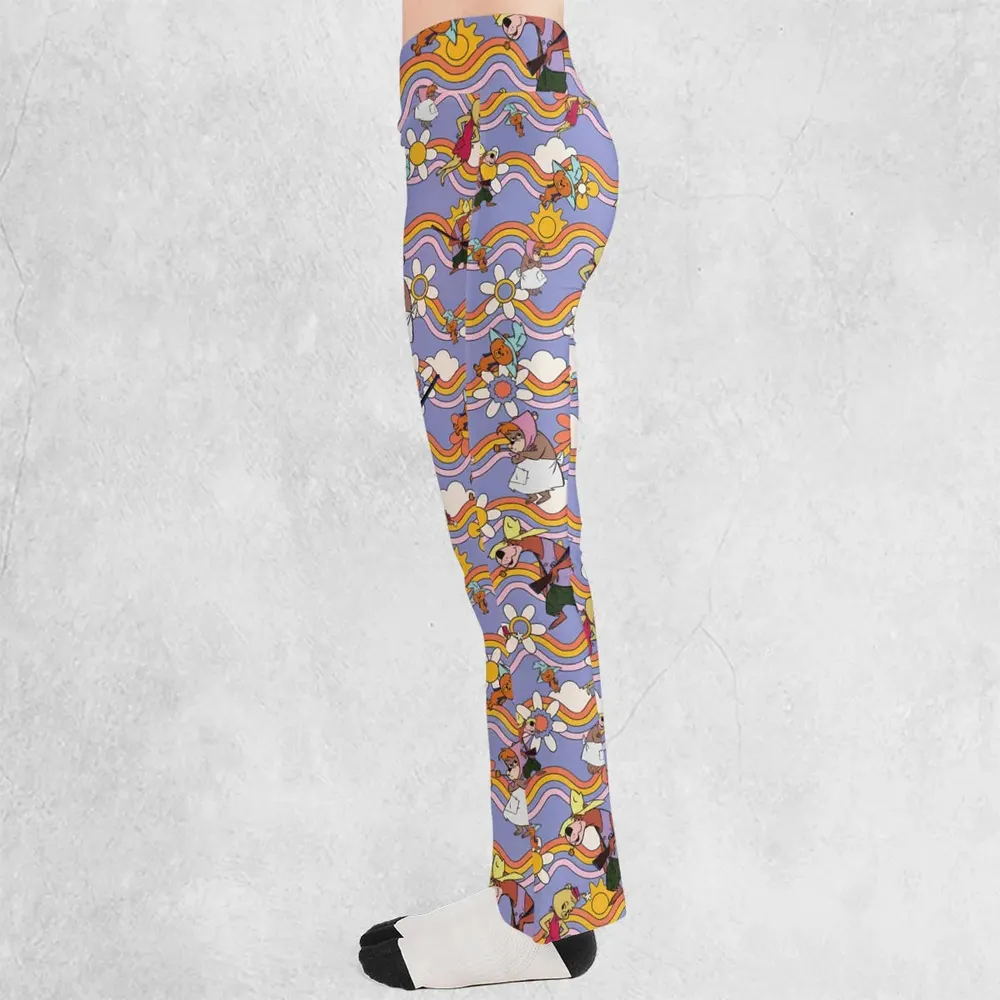 The Hillbilly Bears Flare Leggings - 3