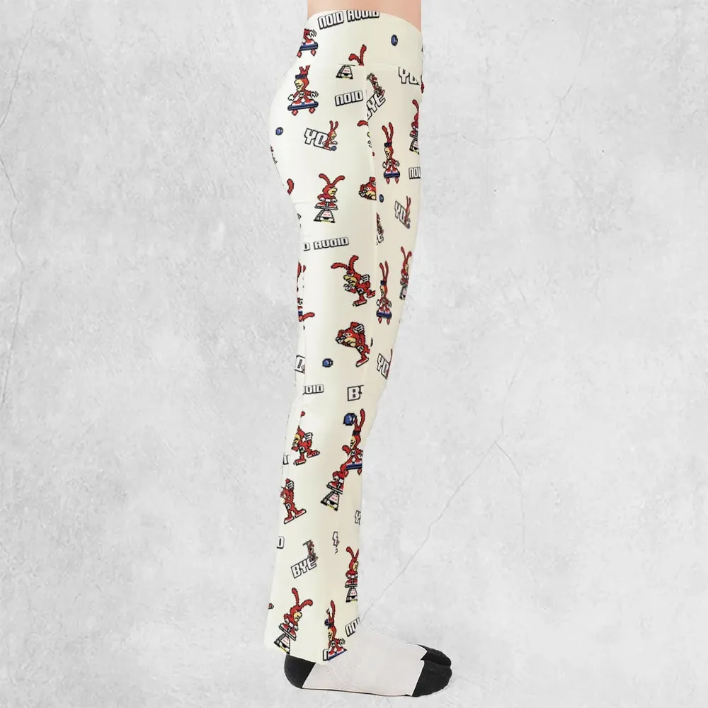 Avoid The Noid Yo Noid Flare Leggings - 2