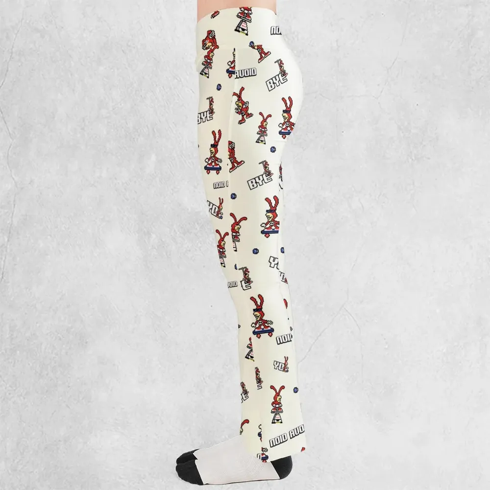 Avoid The Noid Yo Noid Flare Leggings - 3