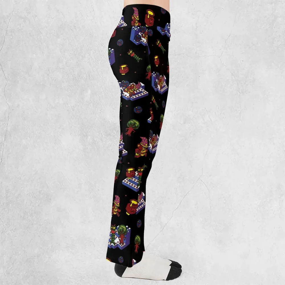 Bentley Bear Crystal Castles Flare Leggings - 2
