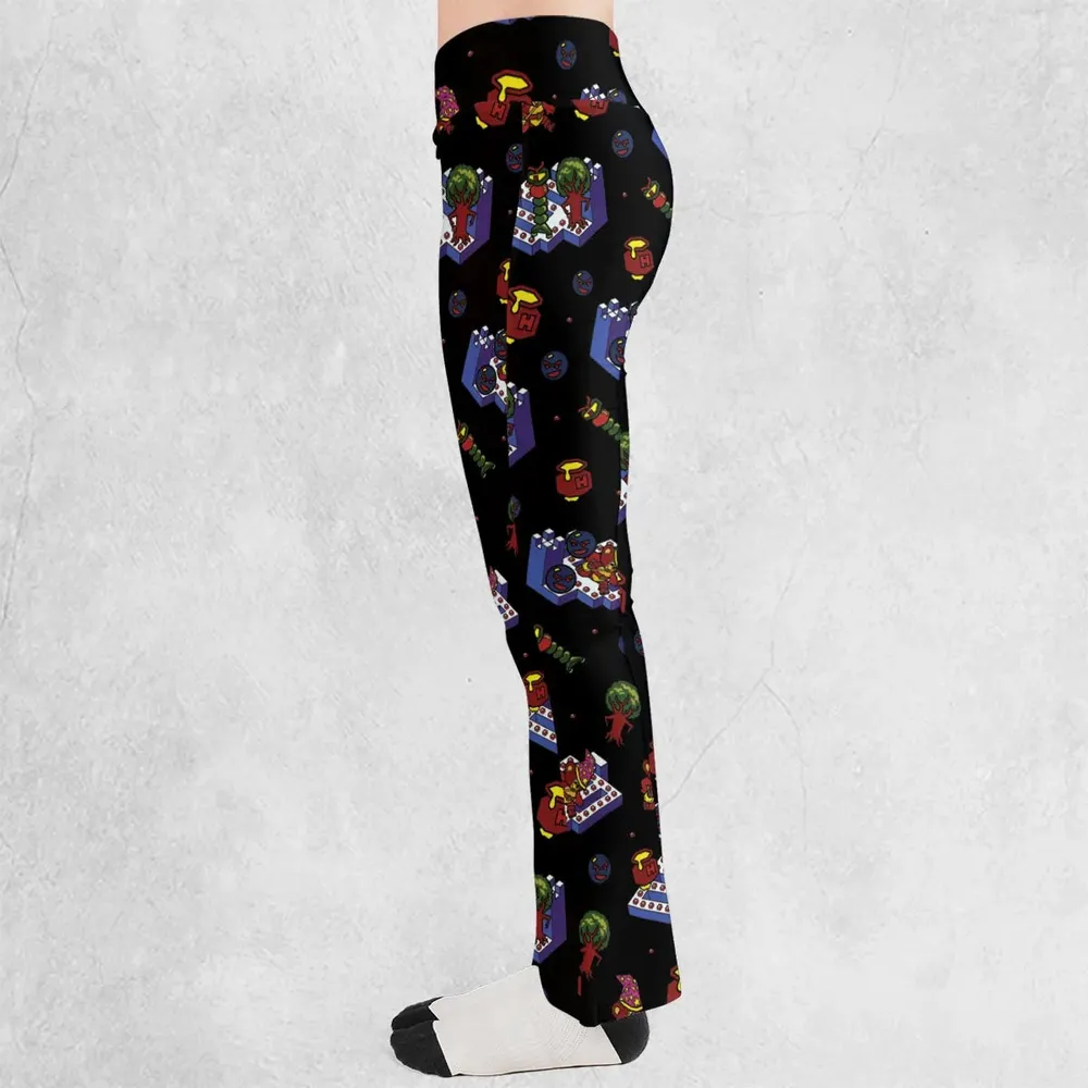 Bentley Bear Crystal Castles Flare Leggings - 3