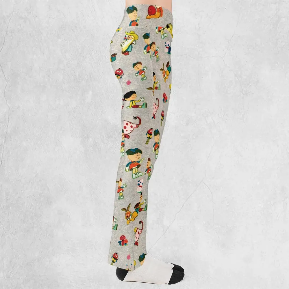 The Magic Roundabout Characters Flare Leggings - 2