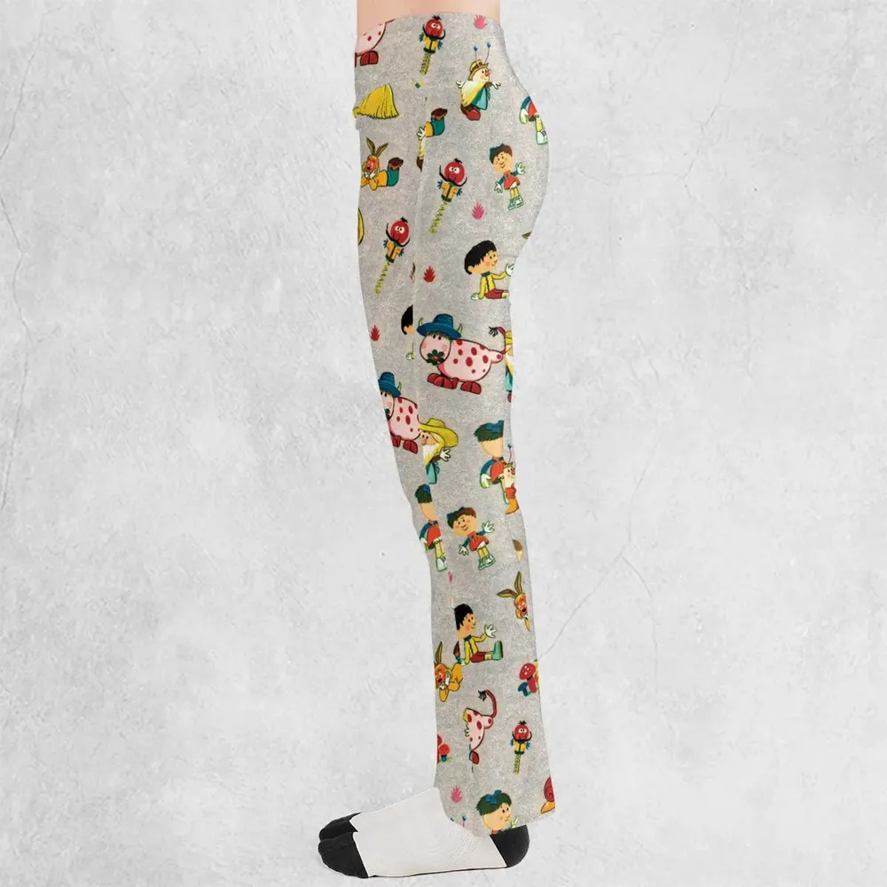 The Magic Roundabout Characters Flare Leggings - 3