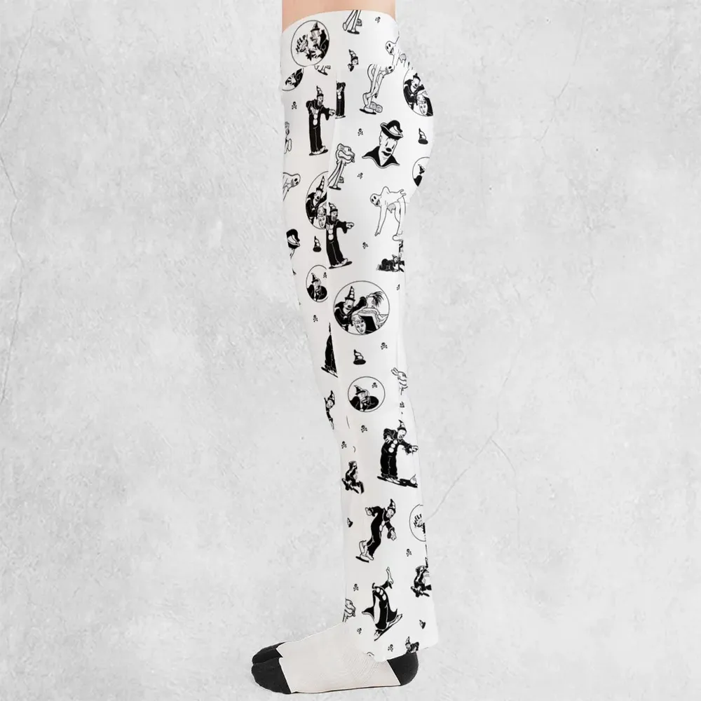 Koko the Clown and the Ghost Flare Leggings - 3