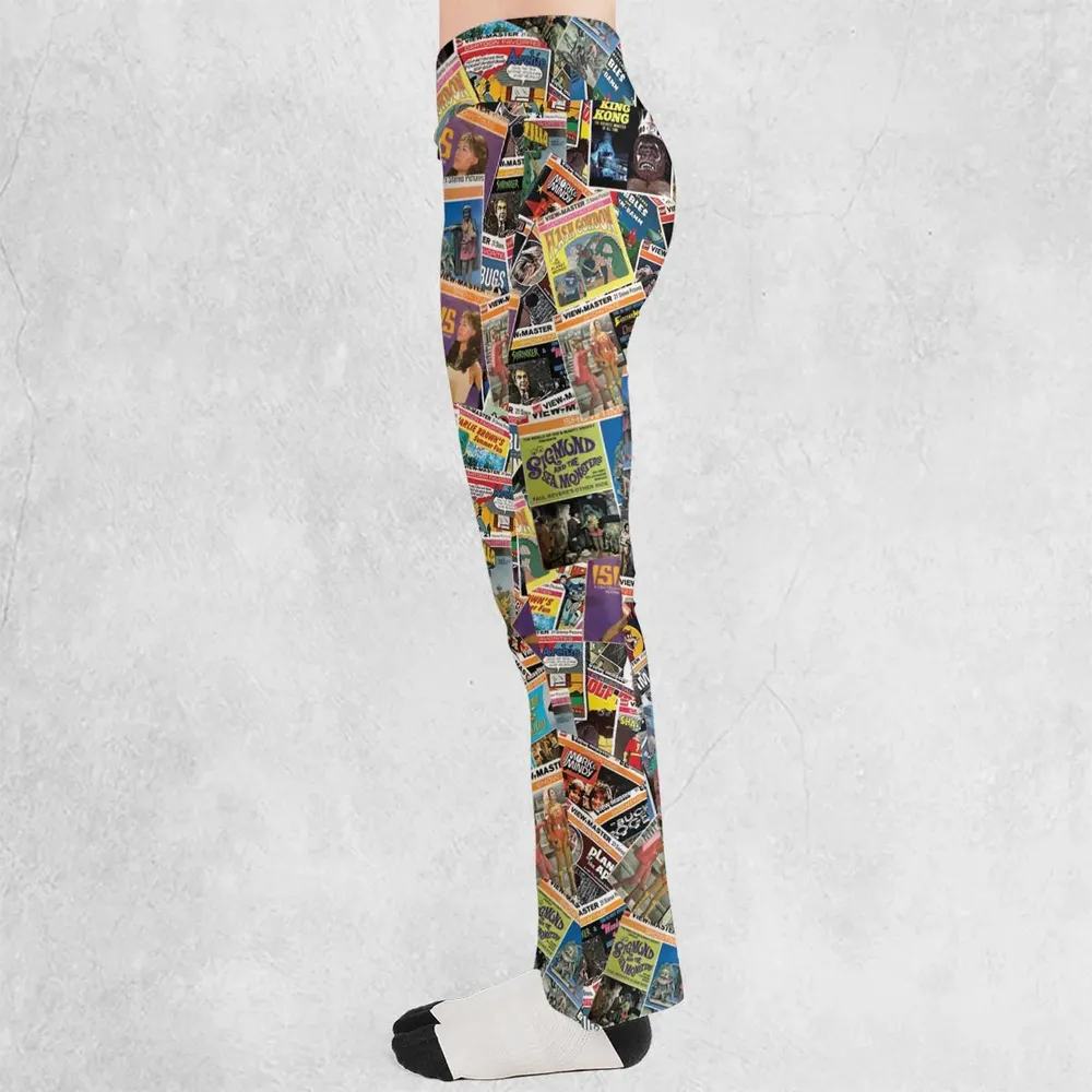 View-Master Collage Flare Leggings - 3