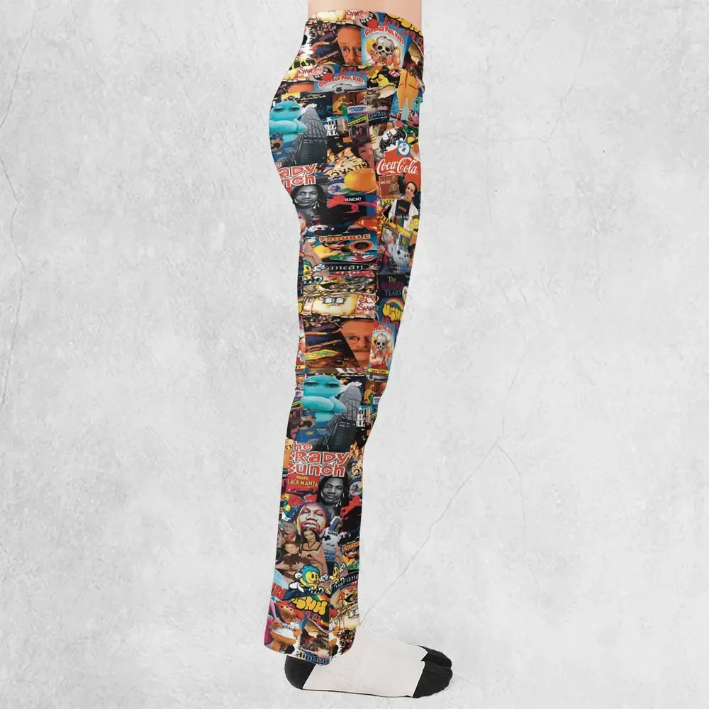 POP Culture Flare Leggings - 2