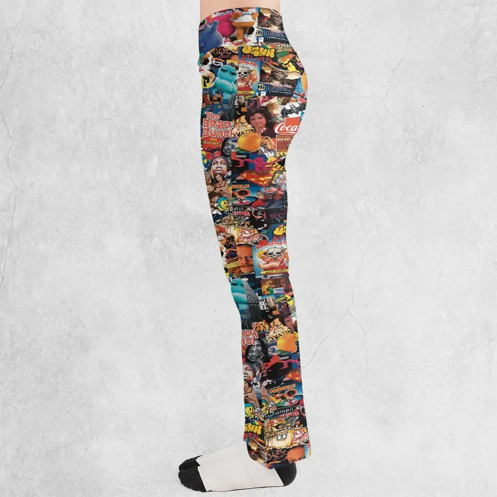 POP Culture Flare Leggings - 3