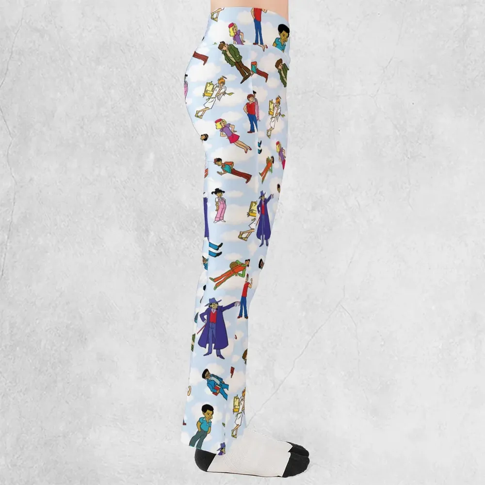 The Gary Coleman Show Flare Leggings - 2