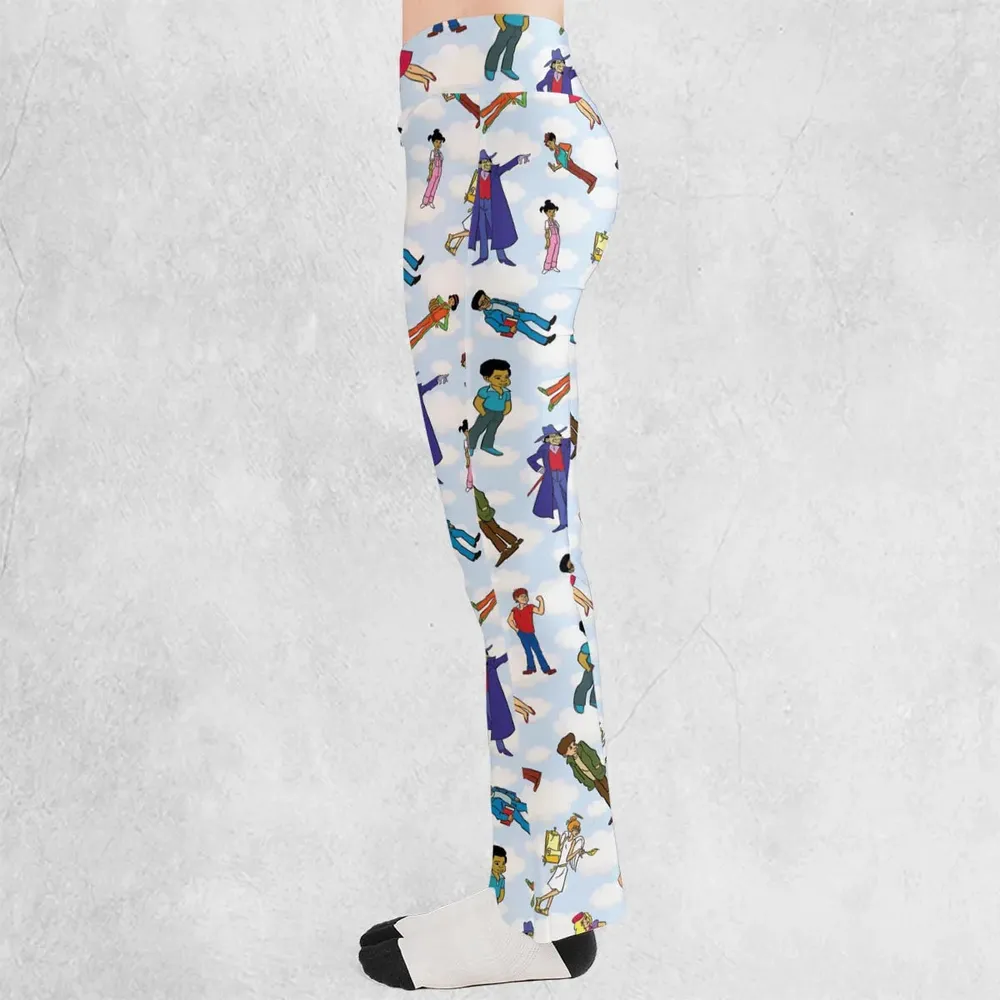 The Gary Coleman Show Flare Leggings - 3