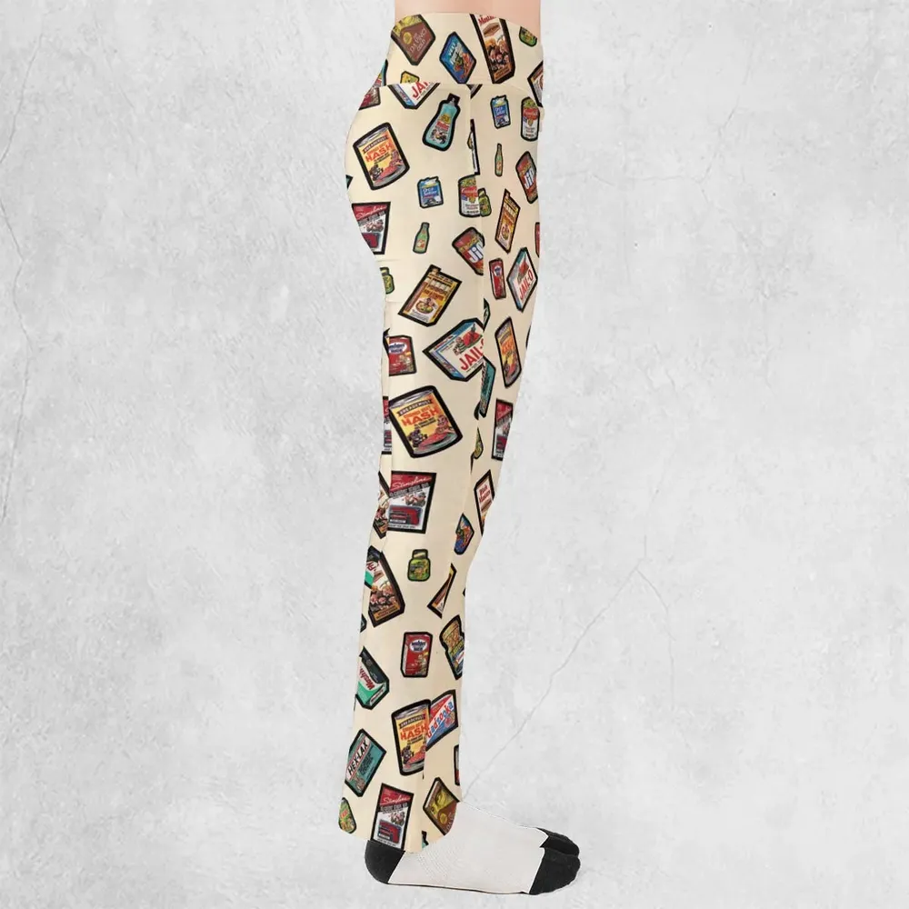 Wacky Packages Flare Leggings - 2