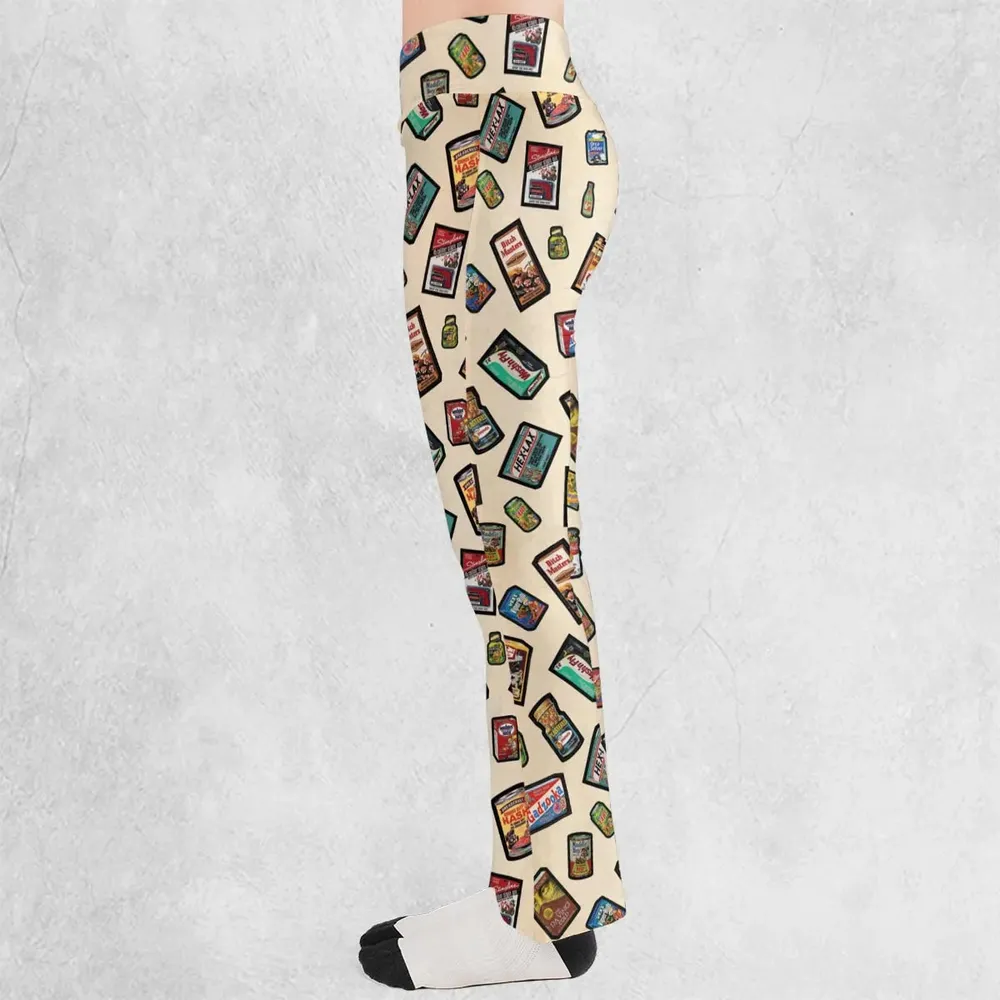 Wacky Packages Flare Leggings - 3