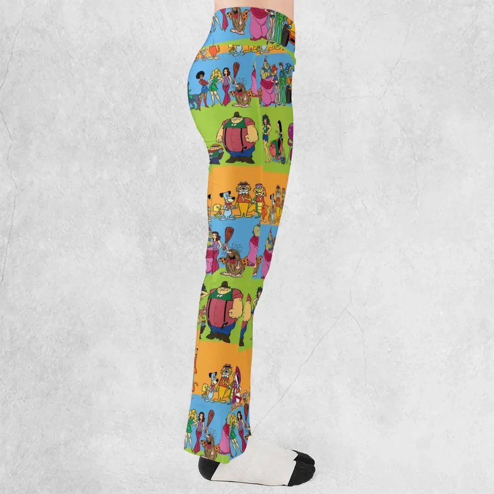 Yogi Yahooeys Scooby Doodies Really Rottens Laffalympics Flare Leggings - 2