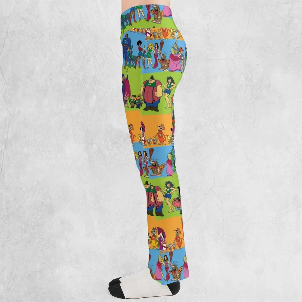 Yogi Yahooeys Scooby Doodies Really Rottens Laffalympics Flare Leggings - 3