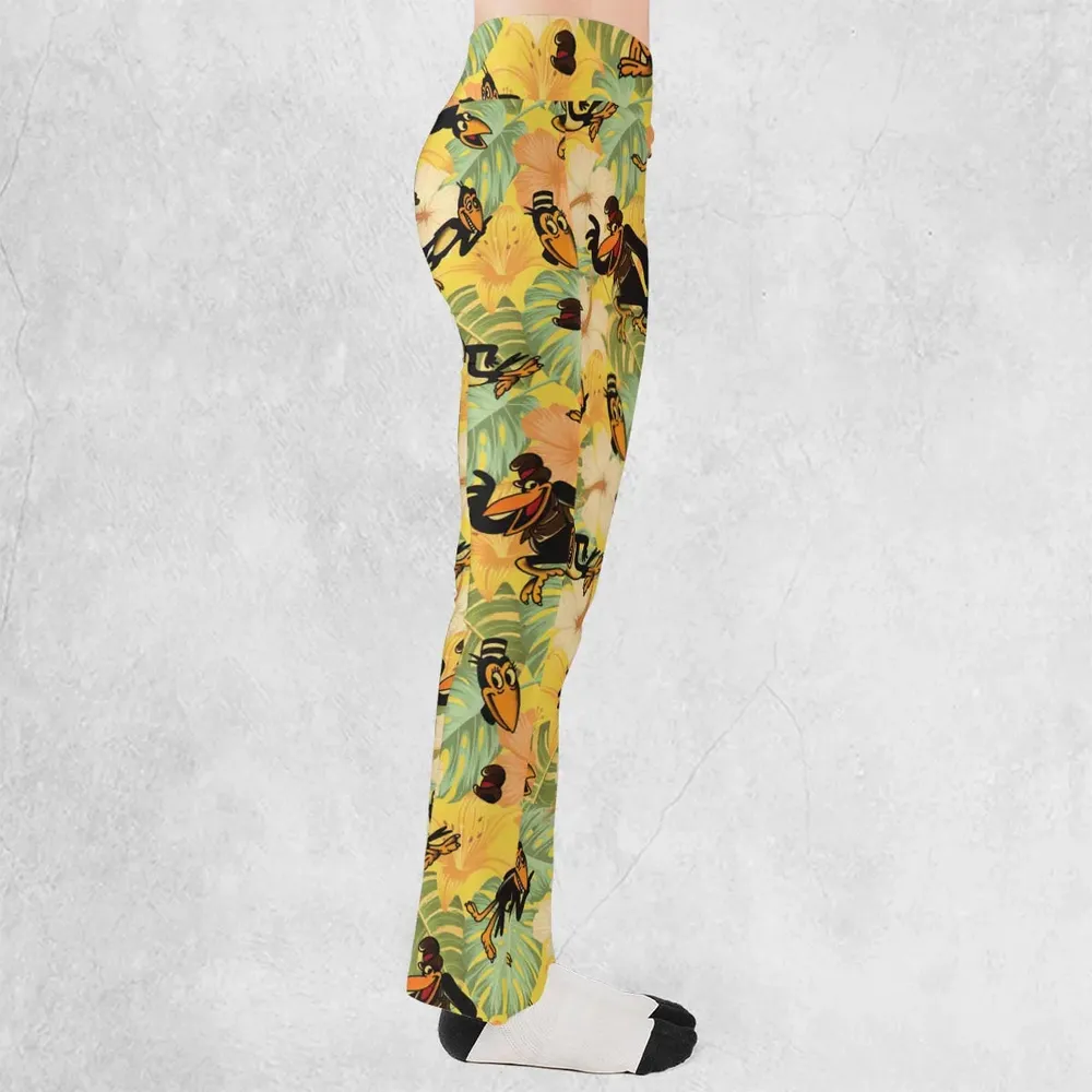 Bird Of A Feather Heckle And Jeckle Flare Leggings - 2