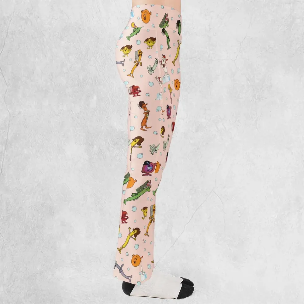 Brush Your Teeth Toothbrush Family Flare Leggings - 2