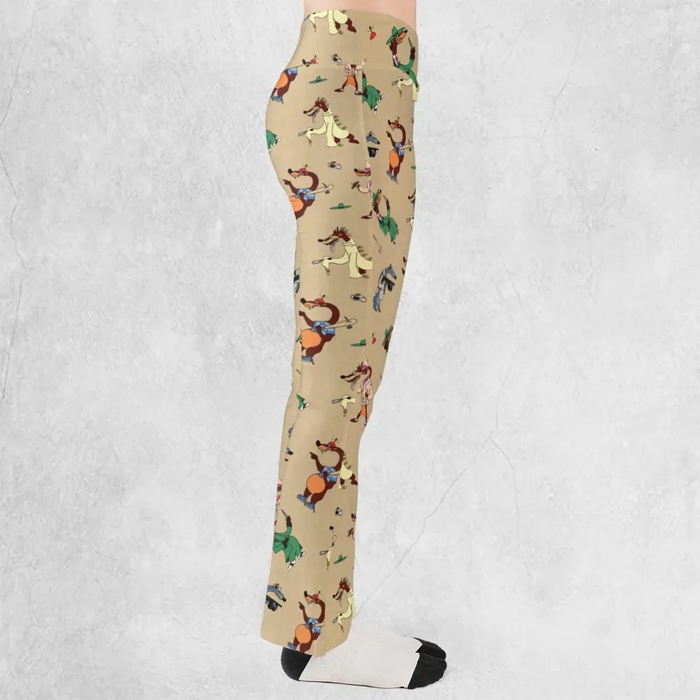 Toon Patrol Who Framed Roger Rabit Flare Leggings - 2