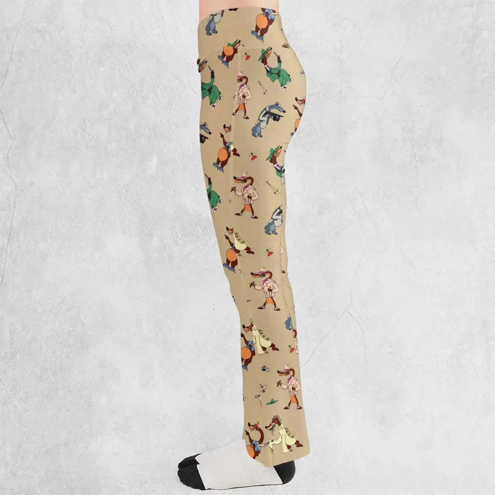 Toon Patrol Who Framed Roger Rabit Flare Leggings - 3